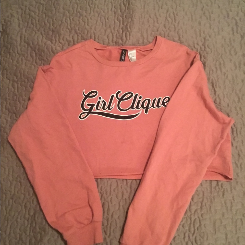 Divided crop top